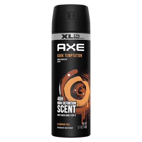 axe dark chocolate body spray.